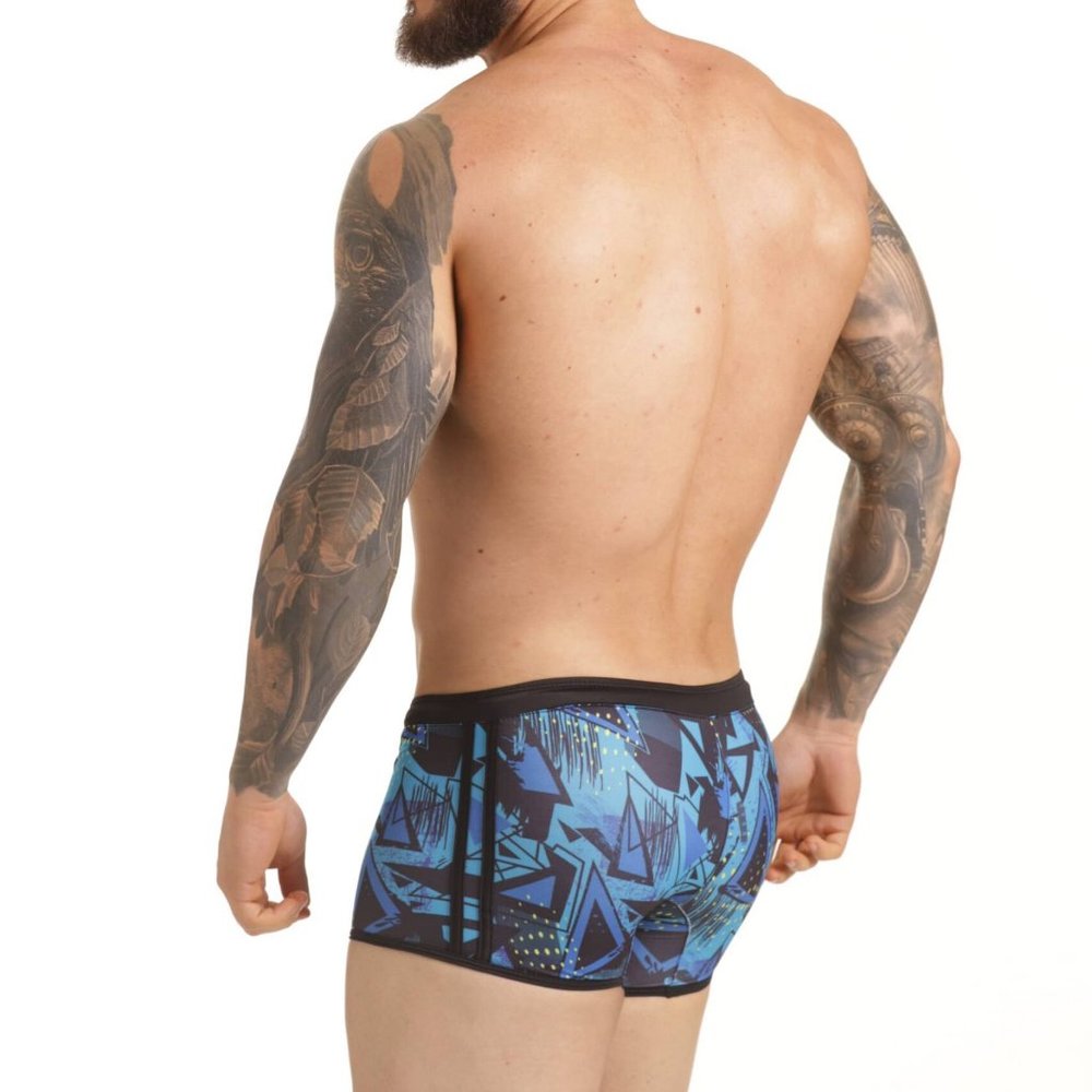 GIGO ABSTRACT SWIM TRUNK - Picture 3 of 5